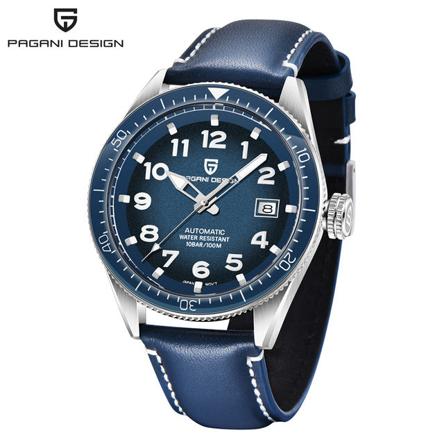 Pagani Design : Montre Automatique Homme - Bracelet Cuir, Luxe & Affaires