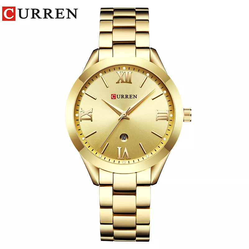 CURREN Watch Women Watches Ladies 9007 Steel Women's Bracelet Watches Female Clock Relogio Feminino Montre Femme