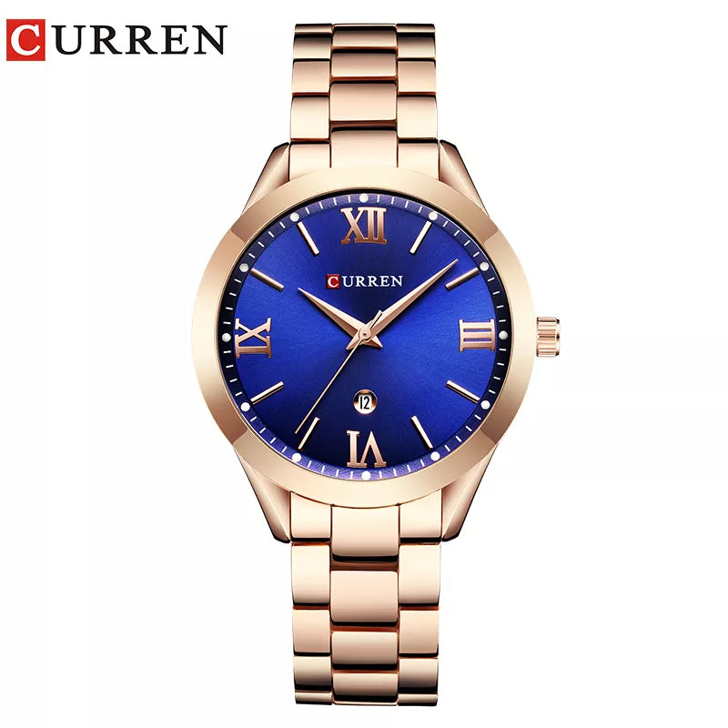 CURREN Watch Women Watches Ladies 9007 Steel Women's Bracelet Watches Female Clock Relogio Feminino Montre Femme