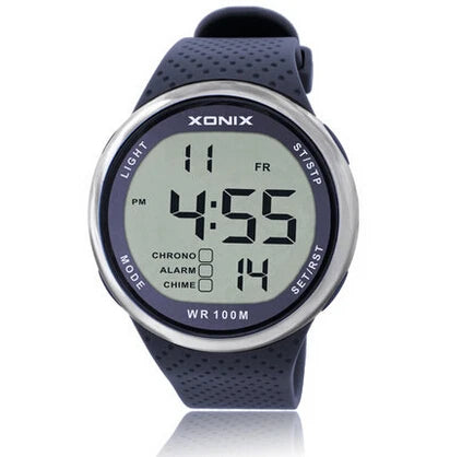 Hot!!! XONIX Fashion Men Sports Watches Waterproof 100m Outdoor Fun Digital Swimming Diving Wristwatch Reloj Hombre Montre Homme