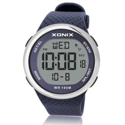 Hot!!! XONIX Fashion Men Sports Watches Waterproof 100m Outdoor Fun Digital Swimming Diving Wristwatch Reloj Hombre Montre Homme