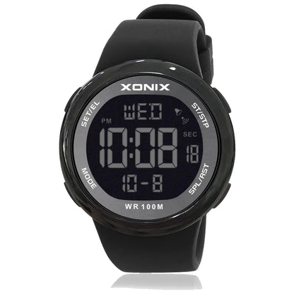 Hot!!! XONIX Fashion Men Sports Watches Waterproof 100m Outdoor Fun Digital Swimming Diving Wristwatch Reloj Hombre Montre Homme