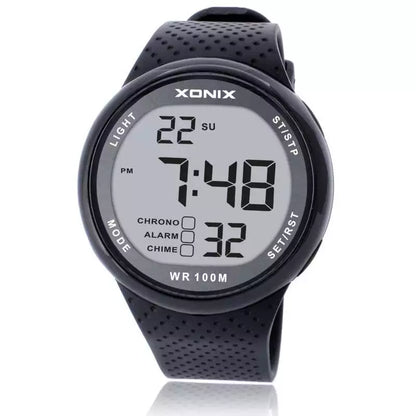 Hot!!! XONIX Fashion Men Sports Watches Waterproof 100m Outdoor Fun Digital Swimming Diving Wristwatch Reloj Hombre Montre Homme