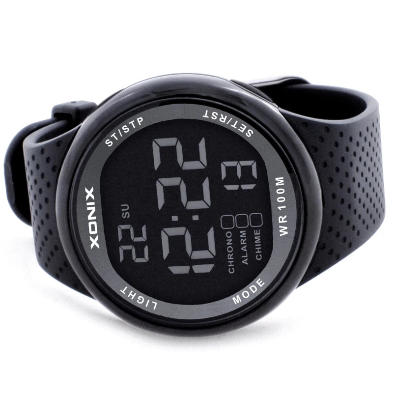 Hot!!! XONIX Fashion Men Sports Watches Waterproof 100m Outdoor Fun Digital Swimming Diving Wristwatch Reloj Hombre Montre Homme