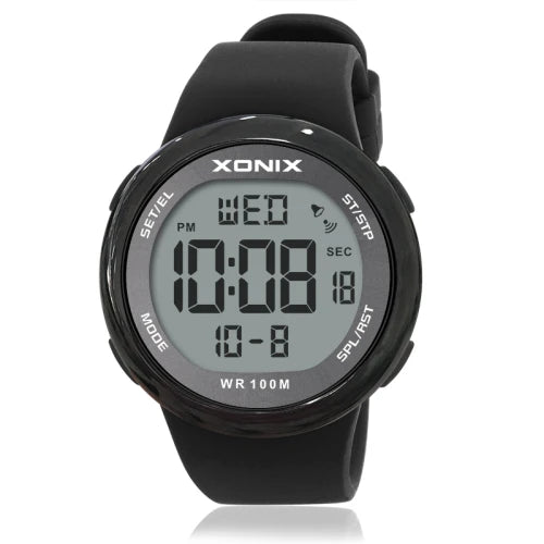 Hot!!! XONIX Fashion Men Sports Watches Waterproof 100m Outdoor Fun Digital Swimming Diving Wristwatch Reloj Hombre Montre Homme